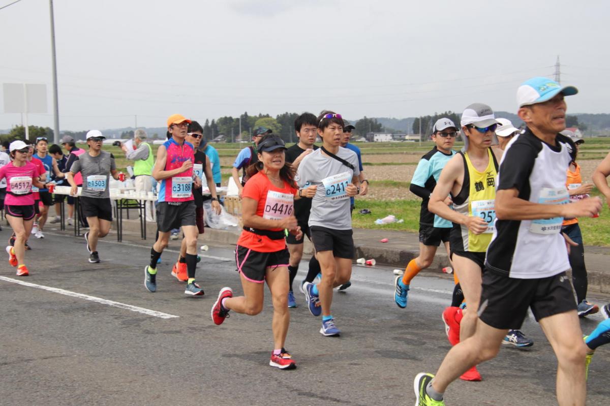 いわて奥州きらめきマラソン2019その3 給水(2)(15)・10km折返し編 2019/05/19