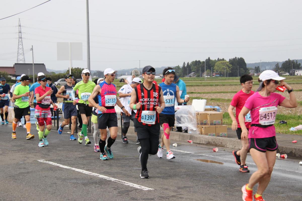いわて奥州きらめきマラソン2019その3 給水(2)(15)・10km折返し編 2019/05/19