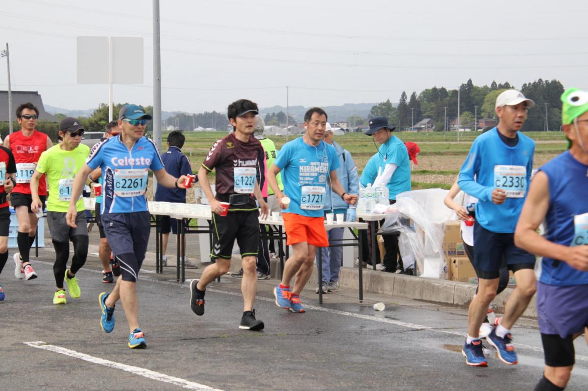 いわて奥州きらめきマラソン2019その3 給水(2)(15)・10km折返し編 2019/05/19