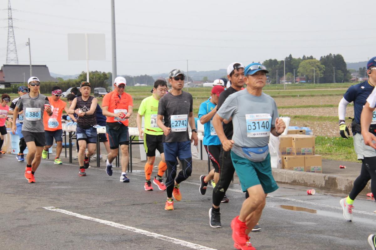 いわて奥州きらめきマラソン2019その3 給水(2)(15)・10km折返し編 2019/05/19