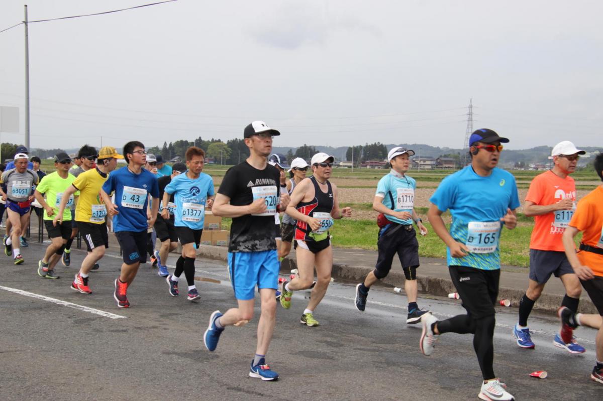 いわて奥州きらめきマラソン2019その3 給水(2)(15)・10km折返し編 2019/05/19