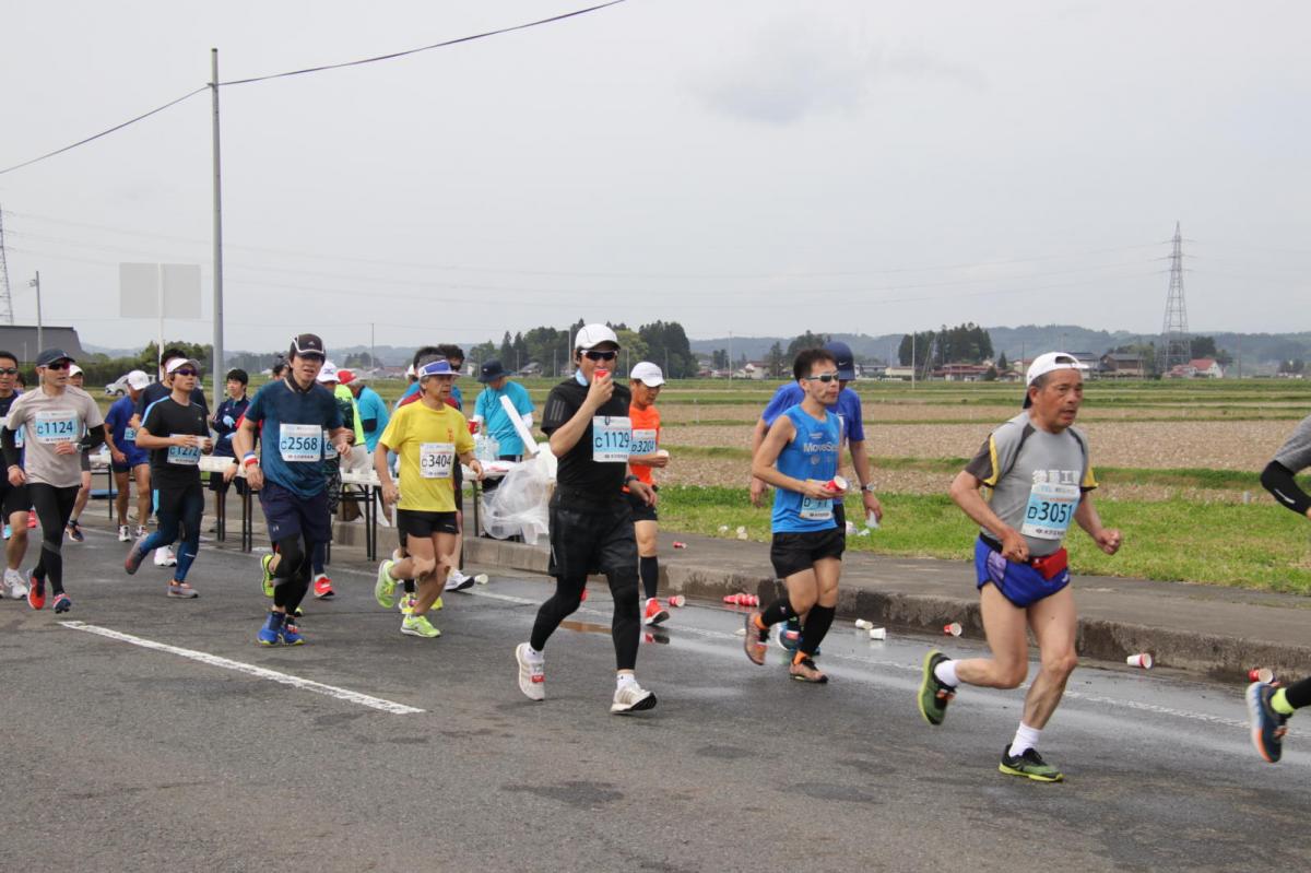 いわて奥州きらめきマラソン2019その3 給水(2)(15)・10km折返し編 2019/05/19