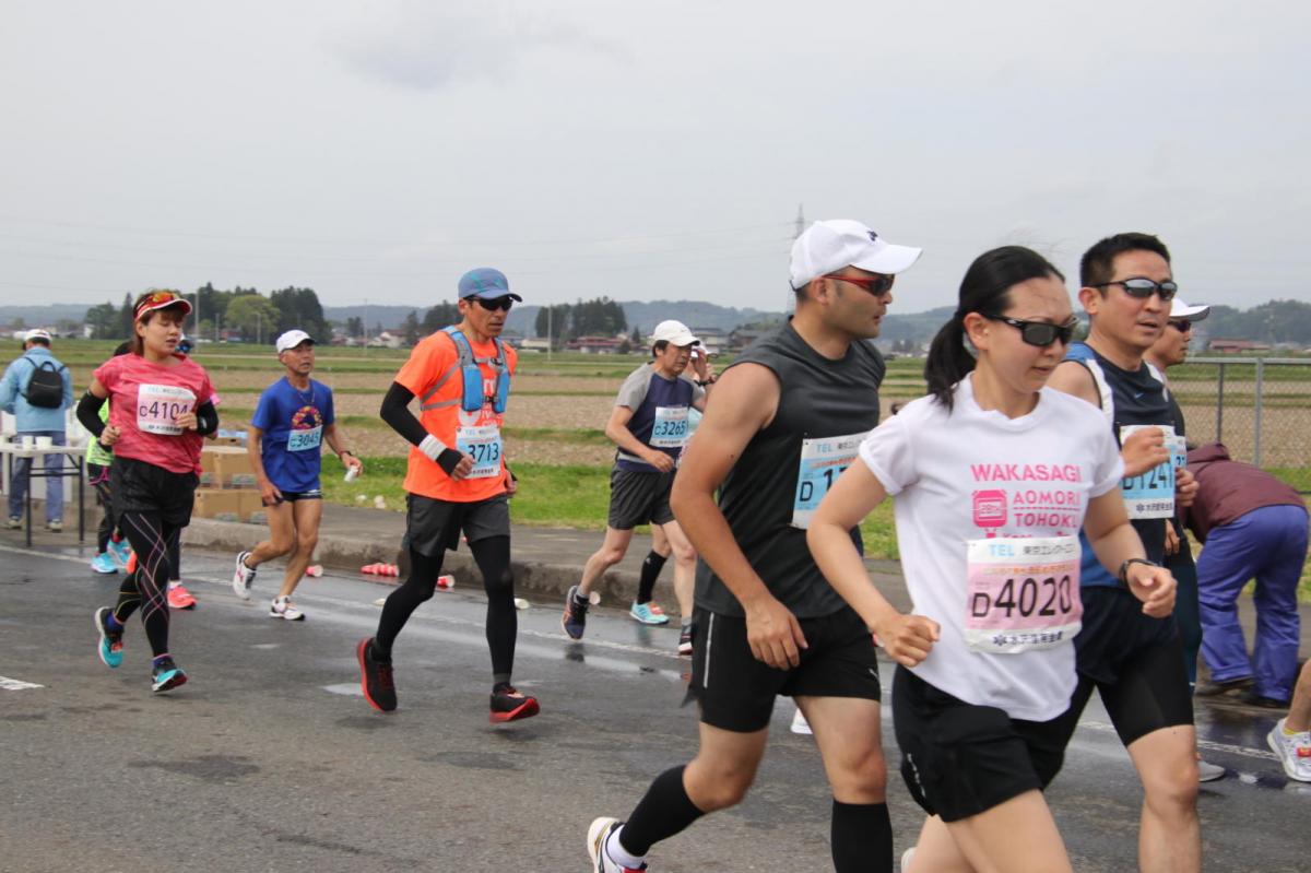いわて奥州きらめきマラソン2019その3 給水(2)(15)・10km折返し編 2019/05/19