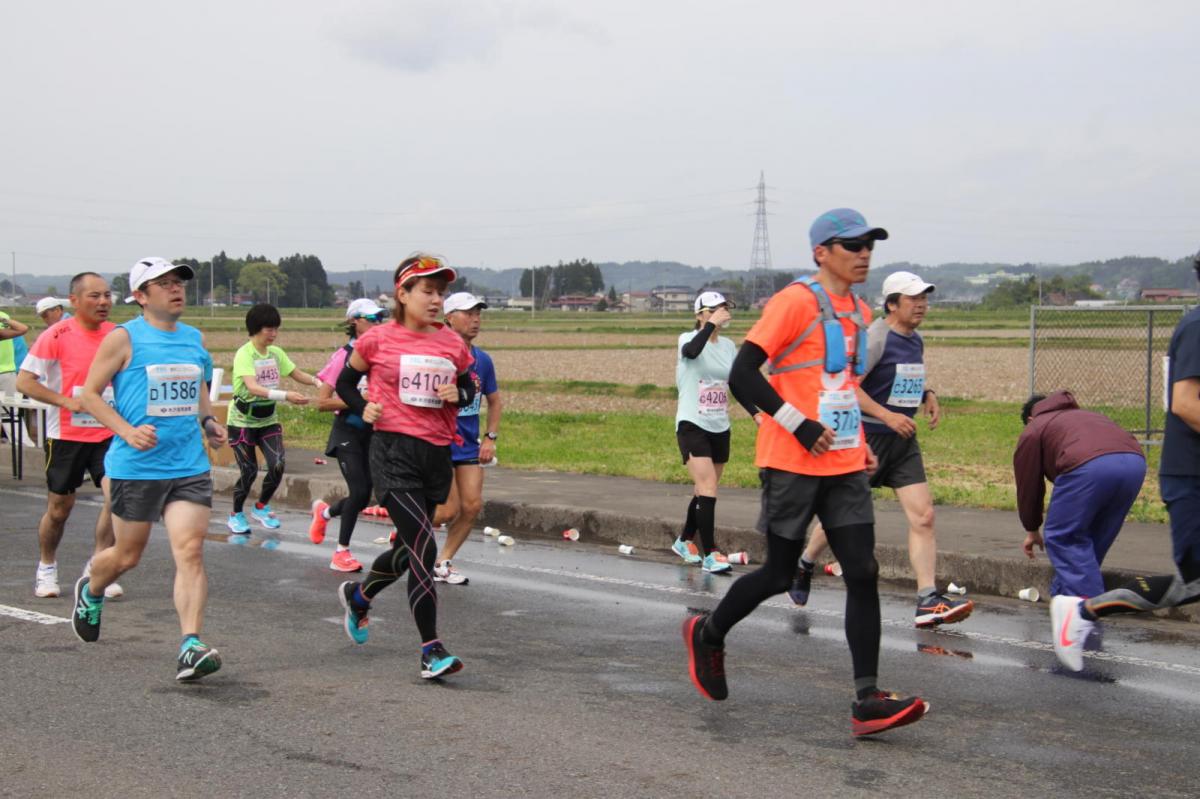いわて奥州きらめきマラソン2019その3 給水(2)(15)・10km折返し編 2019/05/19