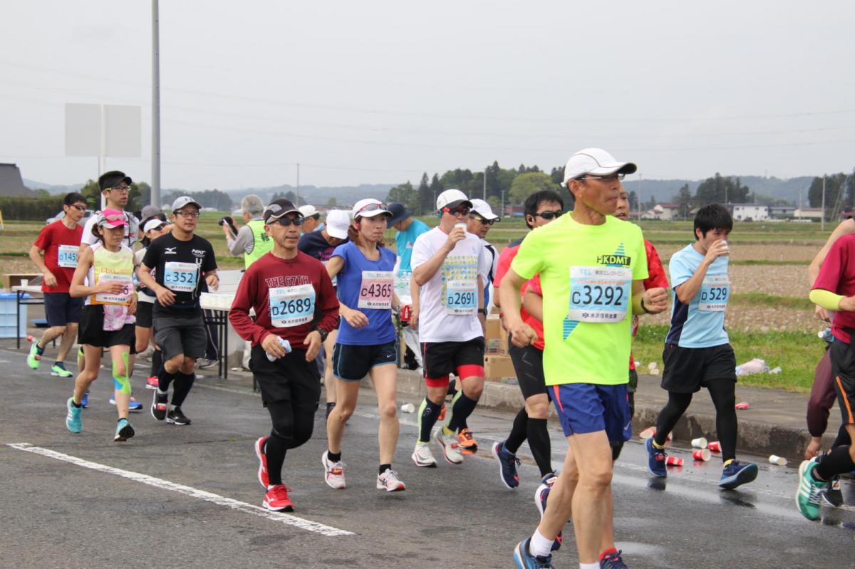 いわて奥州きらめきマラソン2019その3 給水(2)(15)・10km折返し編 2019/05/19