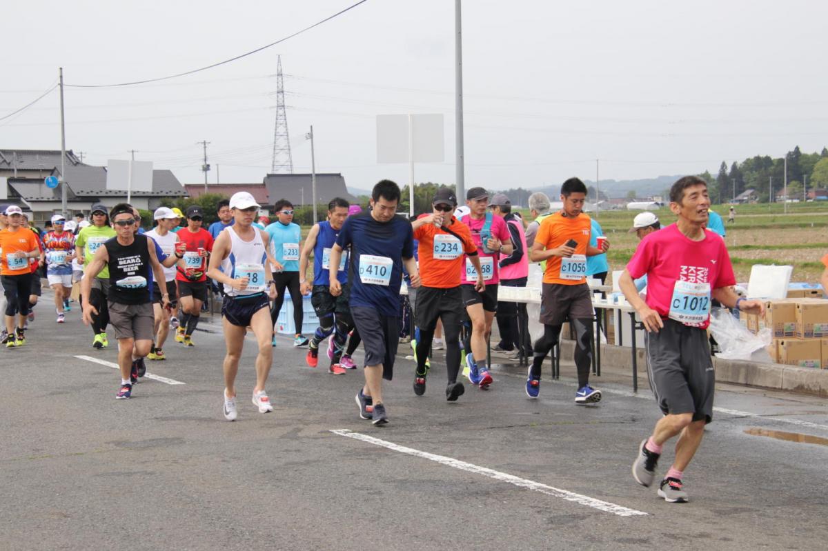 いわて奥州きらめきマラソン2019その3 給水(2)(15)・10km折返し編 2019/05/19