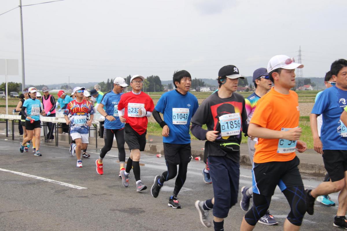 いわて奥州きらめきマラソン2019その3 給水(2)(15)・10km折返し編 2019/05/19