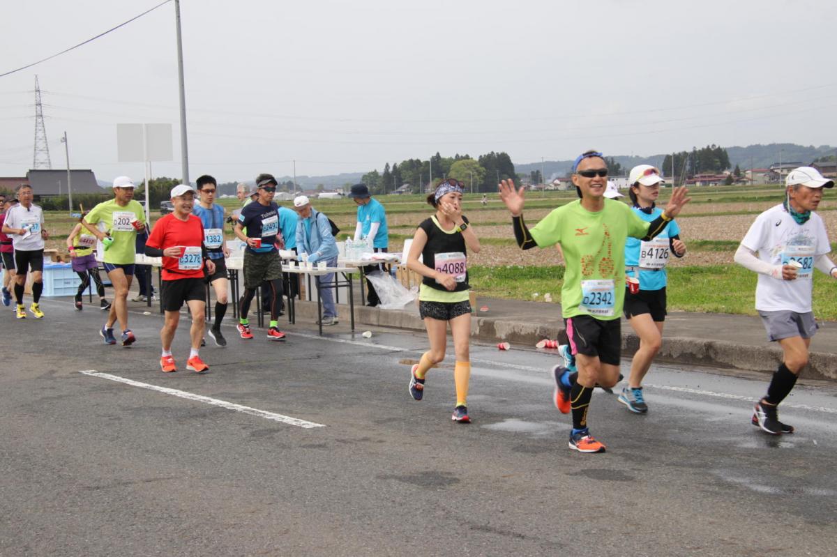 いわて奥州きらめきマラソン2019その3 給水(2)(15)・10km折返し編 2019/05/19