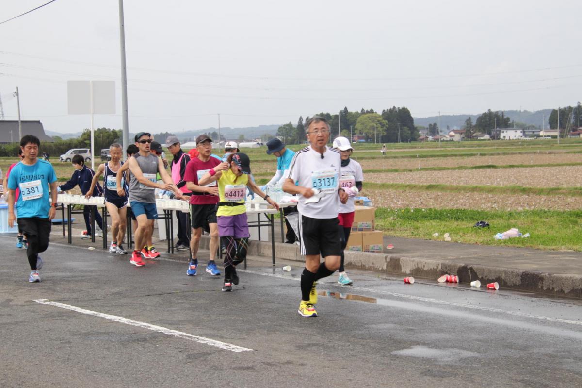 いわて奥州きらめきマラソン2019その3 給水(2)(15)・10km折返し編 2019/05/19