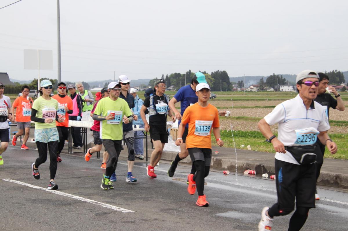 いわて奥州きらめきマラソン2019その3 給水(2)(15)・10km折返し編 2019/05/19