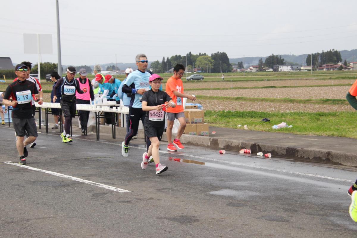 いわて奥州きらめきマラソン2019その3 給水(2)(15)・10km折返し編 2019/05/19