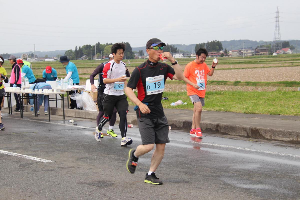 いわて奥州きらめきマラソン2019その3 給水(2)(15)・10km折返し編 2019/05/19