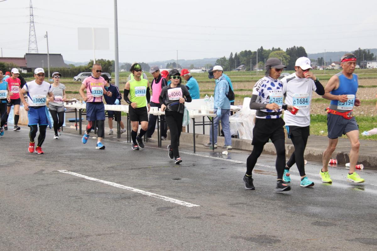 いわて奥州きらめきマラソン2019その3 給水(2)(15)・10km折返し編 2019/05/19