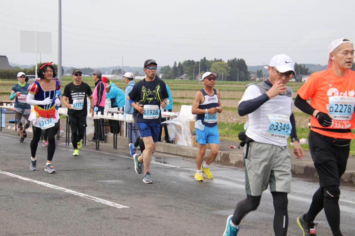 いわて奥州きらめきマラソン2019その3 給水(2)(15)・10km折返し編 2019/05/19