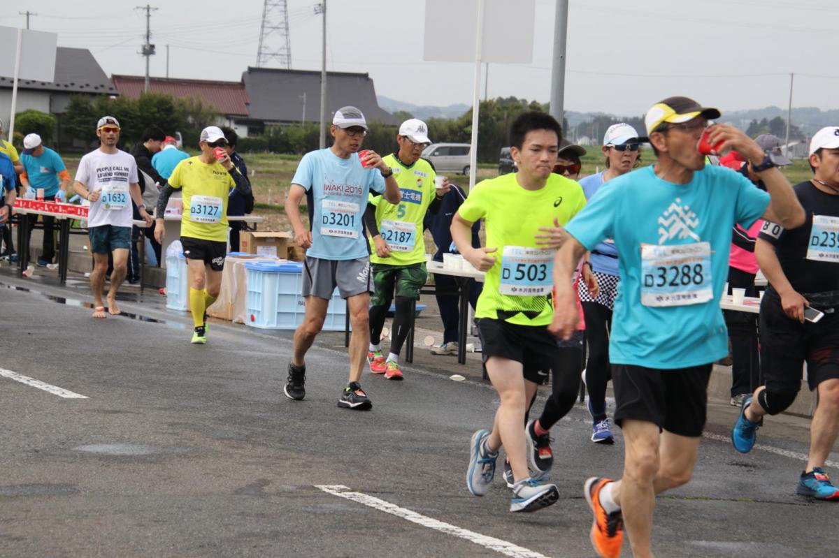 いわて奥州きらめきマラソン2019その3 給水(2)(15)・10km折返し編 2019/05/19