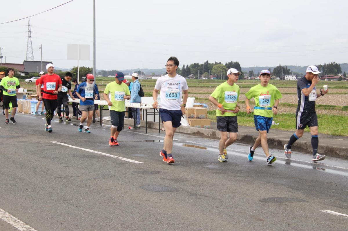 いわて奥州きらめきマラソン2019その3 給水(2)(15)・10km折返し編 2019/05/19