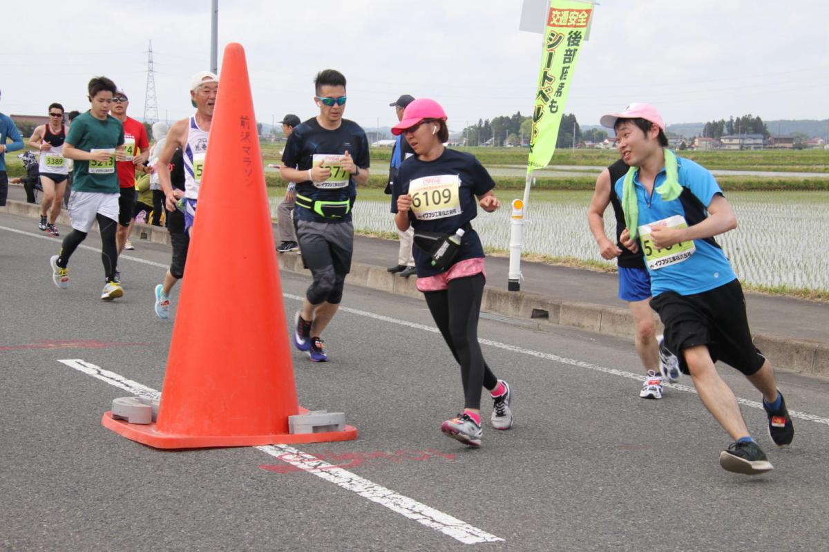 いわて奥州きらめきマラソン2019その3 給水(2)(15)・10km折返し編 2019/05/19