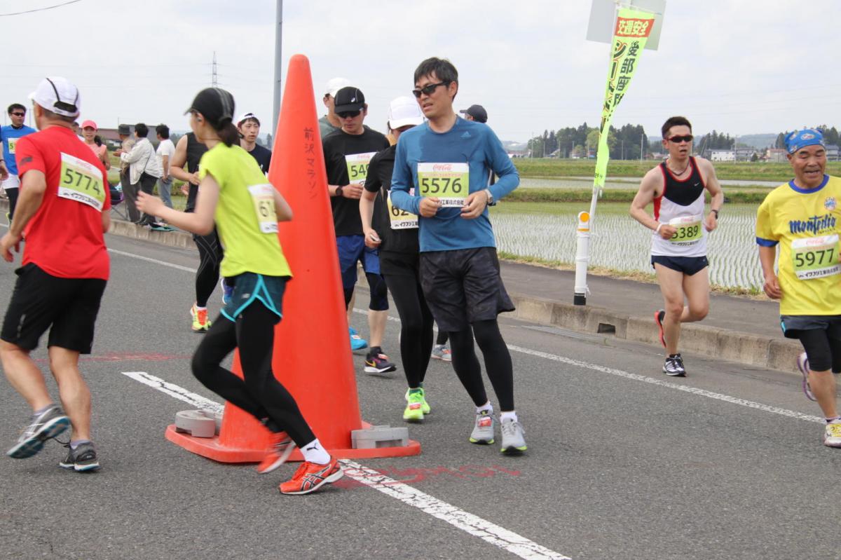 いわて奥州きらめきマラソン2019その3 給水(2)(15)・10km折返し編 2019/05/19