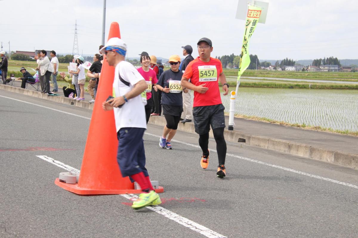 いわて奥州きらめきマラソン2019その3 給水(2)(15)・10km折返し編 2019/05/19