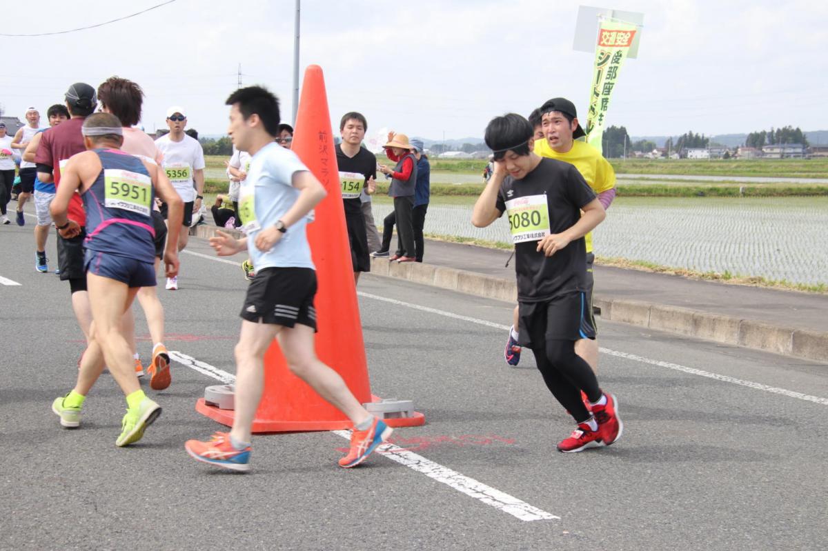 いわて奥州きらめきマラソン2019その3 給水(2)(15)・10km折返し編 2019/05/19