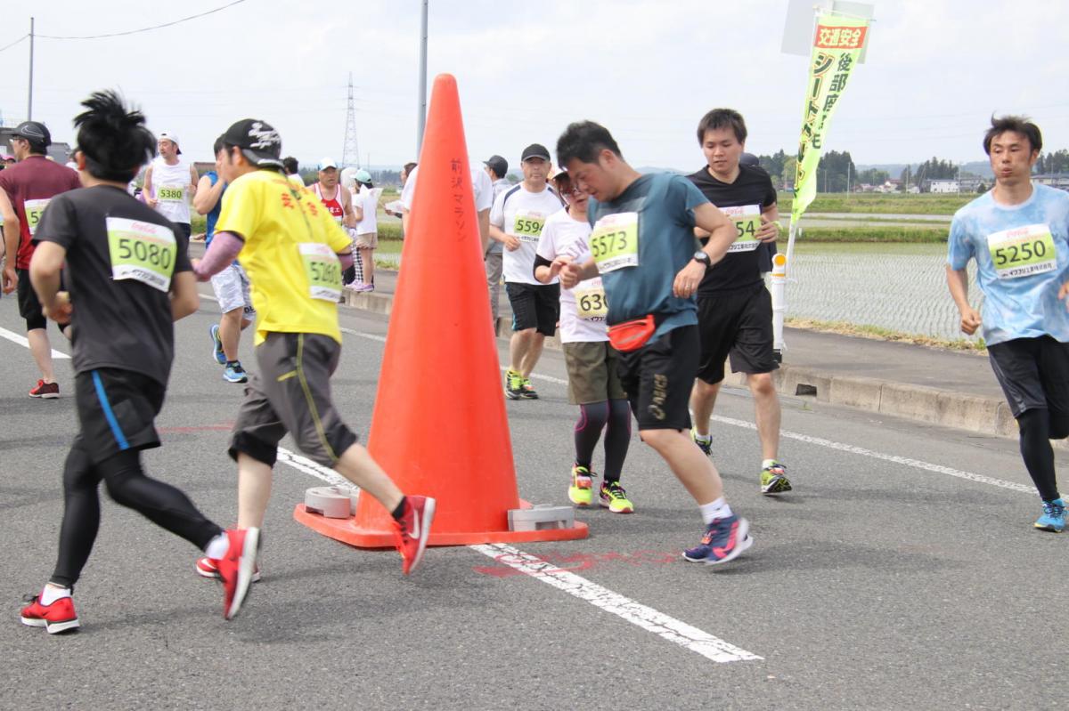 いわて奥州きらめきマラソン2019その3 給水(2)(15)・10km折返し編 2019/05/19