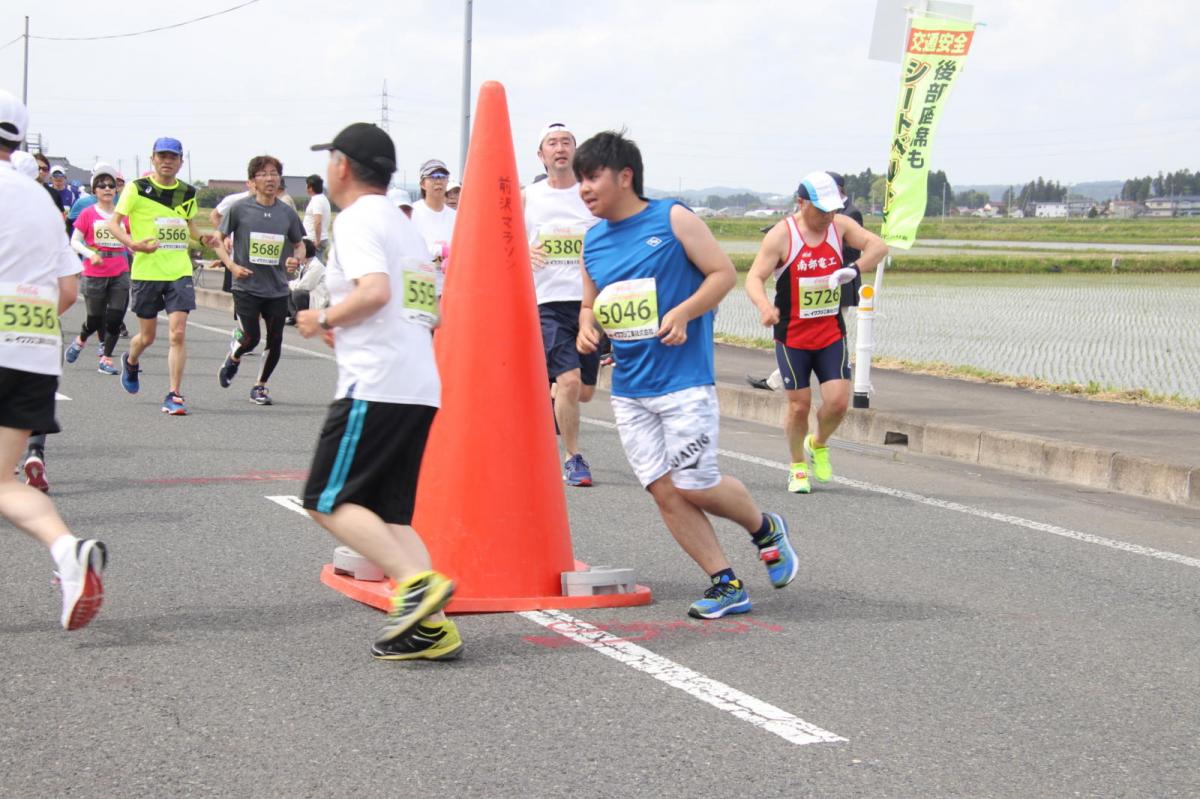 いわて奥州きらめきマラソン2019その3 給水(2)(15)・10km折返し編 2019/05/19