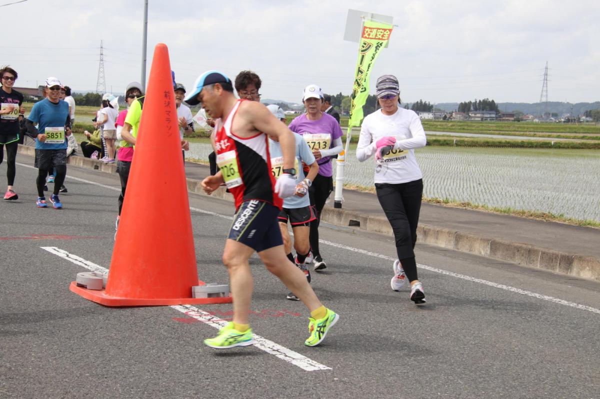 いわて奥州きらめきマラソン2019その3 給水(2)(15)・10km折返し編 2019/05/19