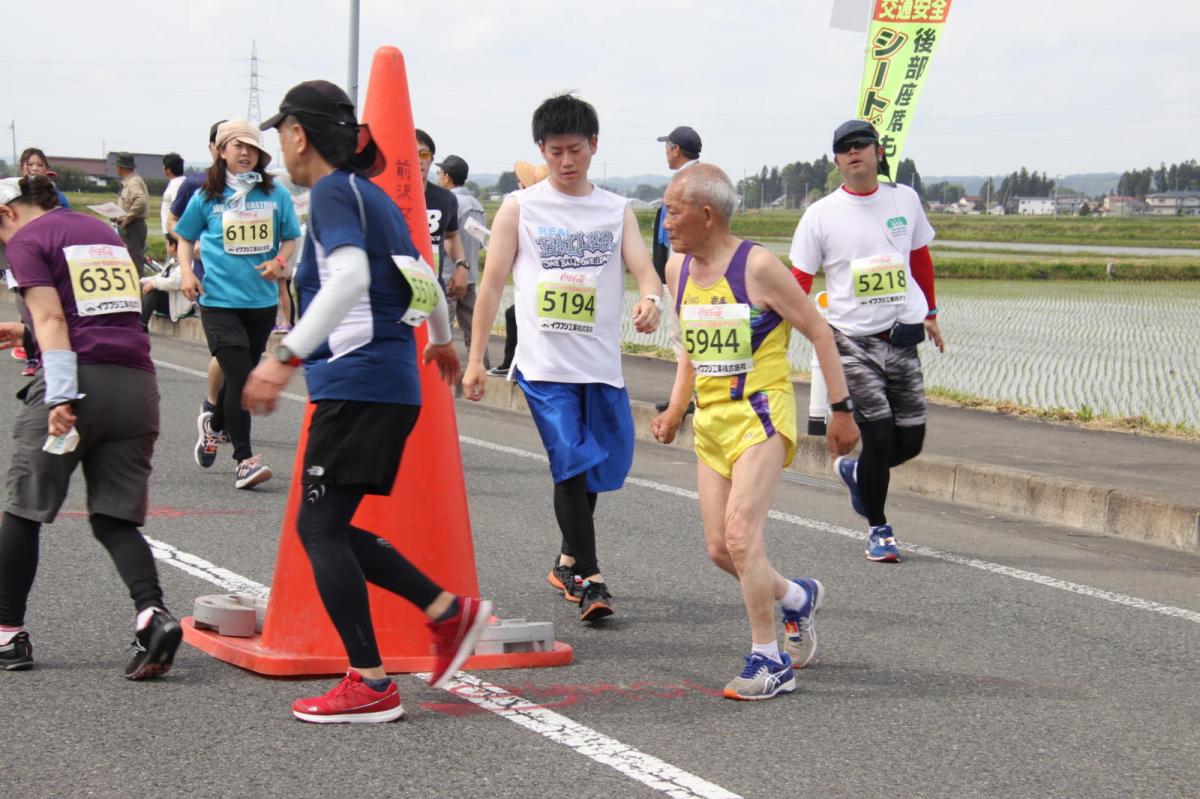 いわて奥州きらめきマラソン2019その3 給水(2)(15)・10km折返し編 2019/05/19