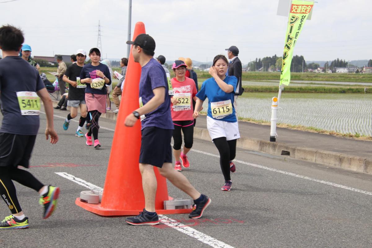 いわて奥州きらめきマラソン2019その3 給水(2)(15)・10km折返し編 2019/05/19