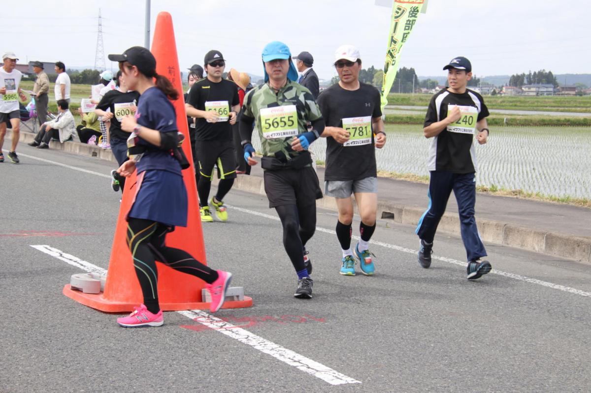 いわて奥州きらめきマラソン2019その3 給水(2)(15)・10km折返し編 2019/05/19