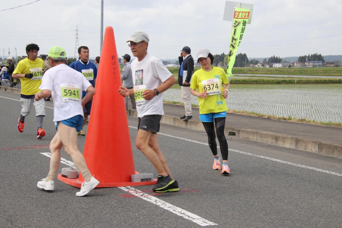 いわて奥州きらめきマラソン2019その3 給水(2)(15)・10km折返し編 2019/05/19