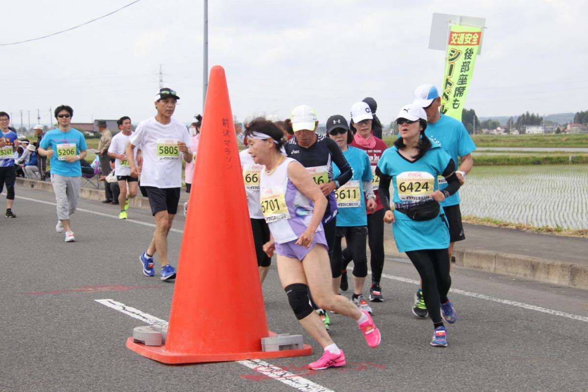 いわて奥州きらめきマラソン2019その3 給水(2)(15)・10km折返し編 2019/05/19
