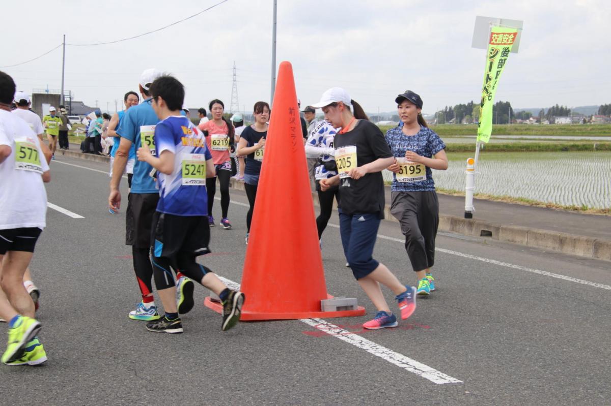 いわて奥州きらめきマラソン2019その3 給水(2)(15)・10km折返し編 2019/05/19