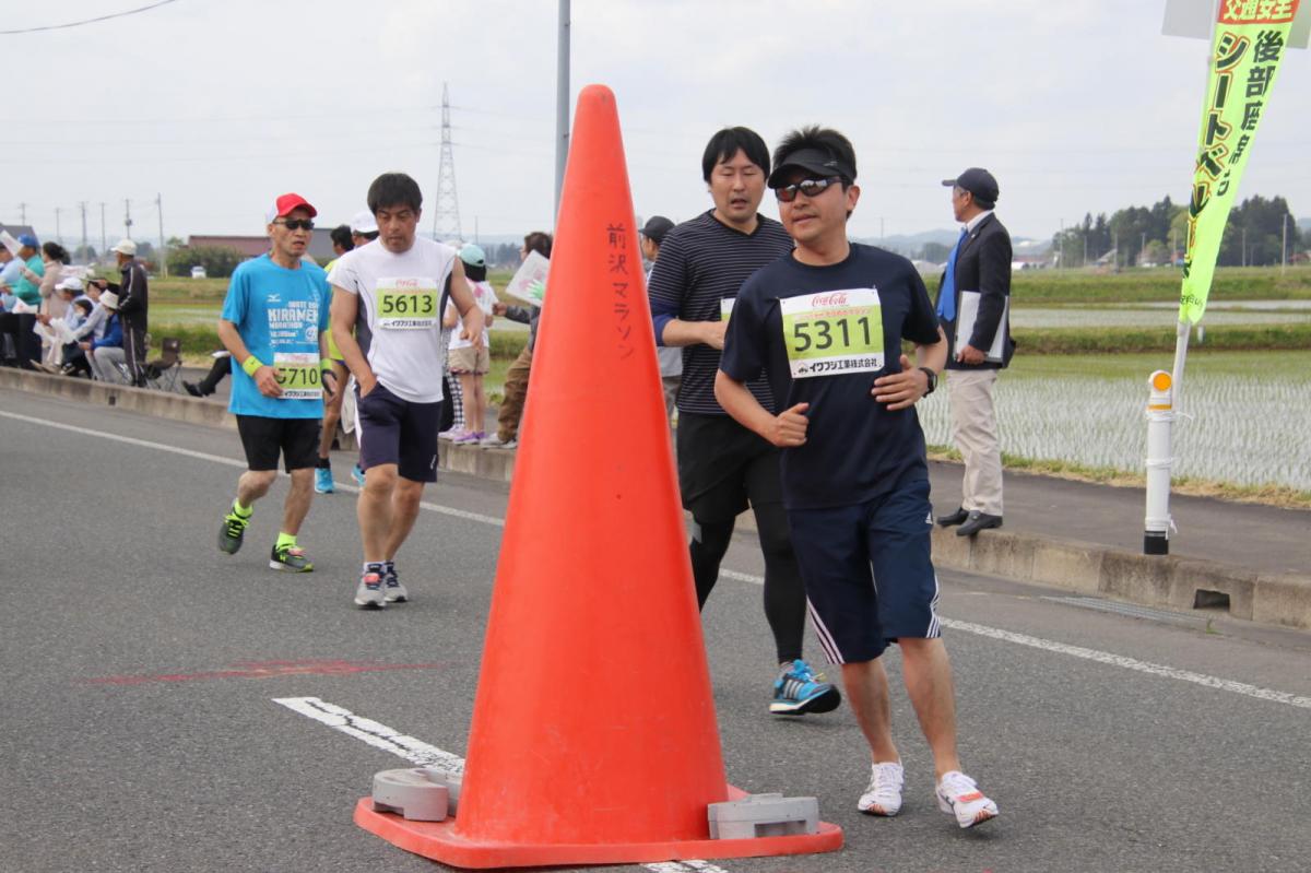 いわて奥州きらめきマラソン2019その3 給水(2)(15)・10km折返し編 2019/05/19