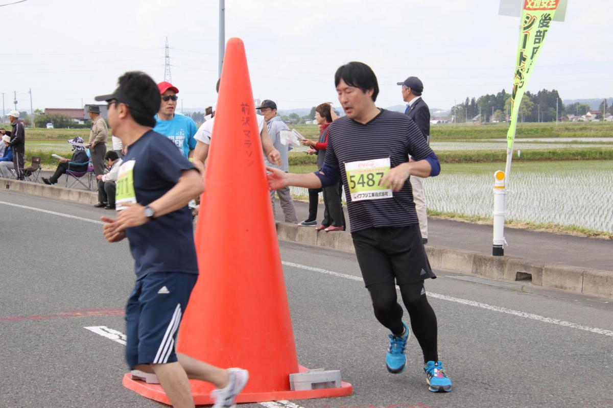 いわて奥州きらめきマラソン2019その3 給水(2)(15)・10km折返し編 2019/05/19