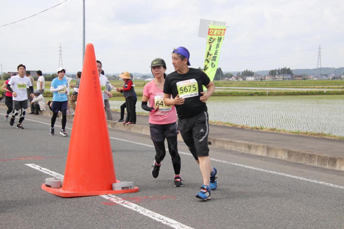 いわて奥州きらめきマラソン2019その3 給水(2)(15)・10km折返し編 2019/05/19