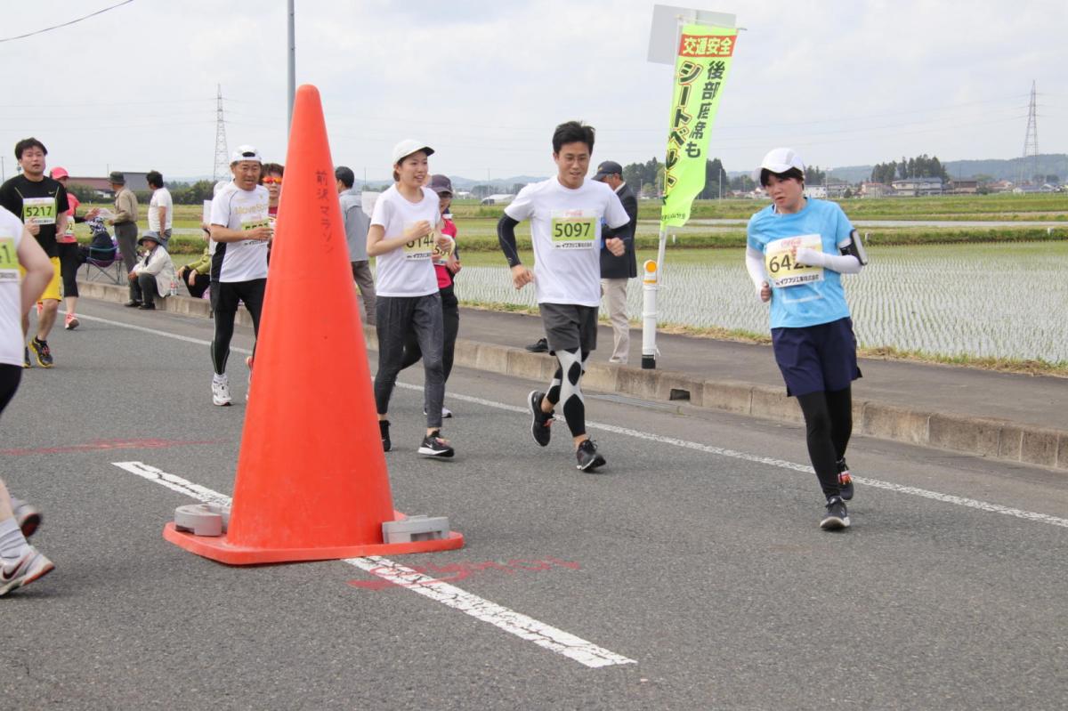 いわて奥州きらめきマラソン2019その3 給水(2)(15)・10km折返し編 2019/05/19