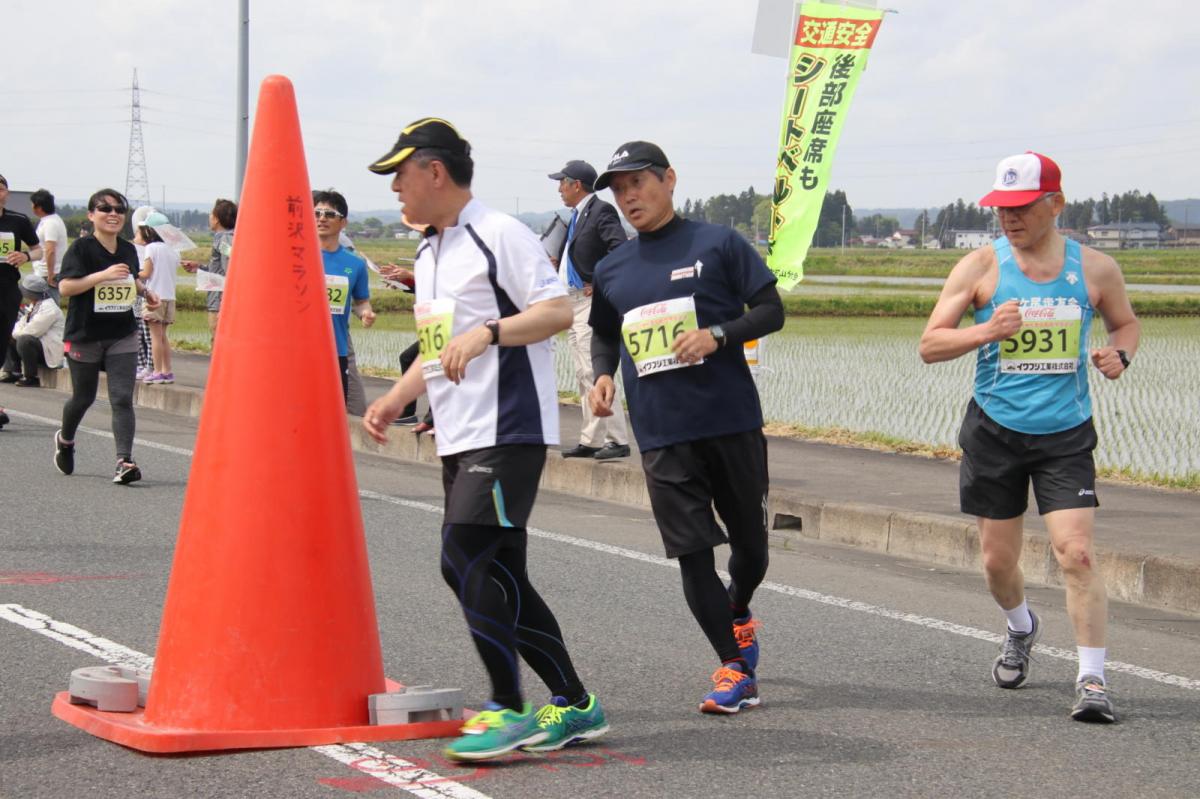 いわて奥州きらめきマラソン2019その3 給水(2)(15)・10km折返し編 2019/05/19