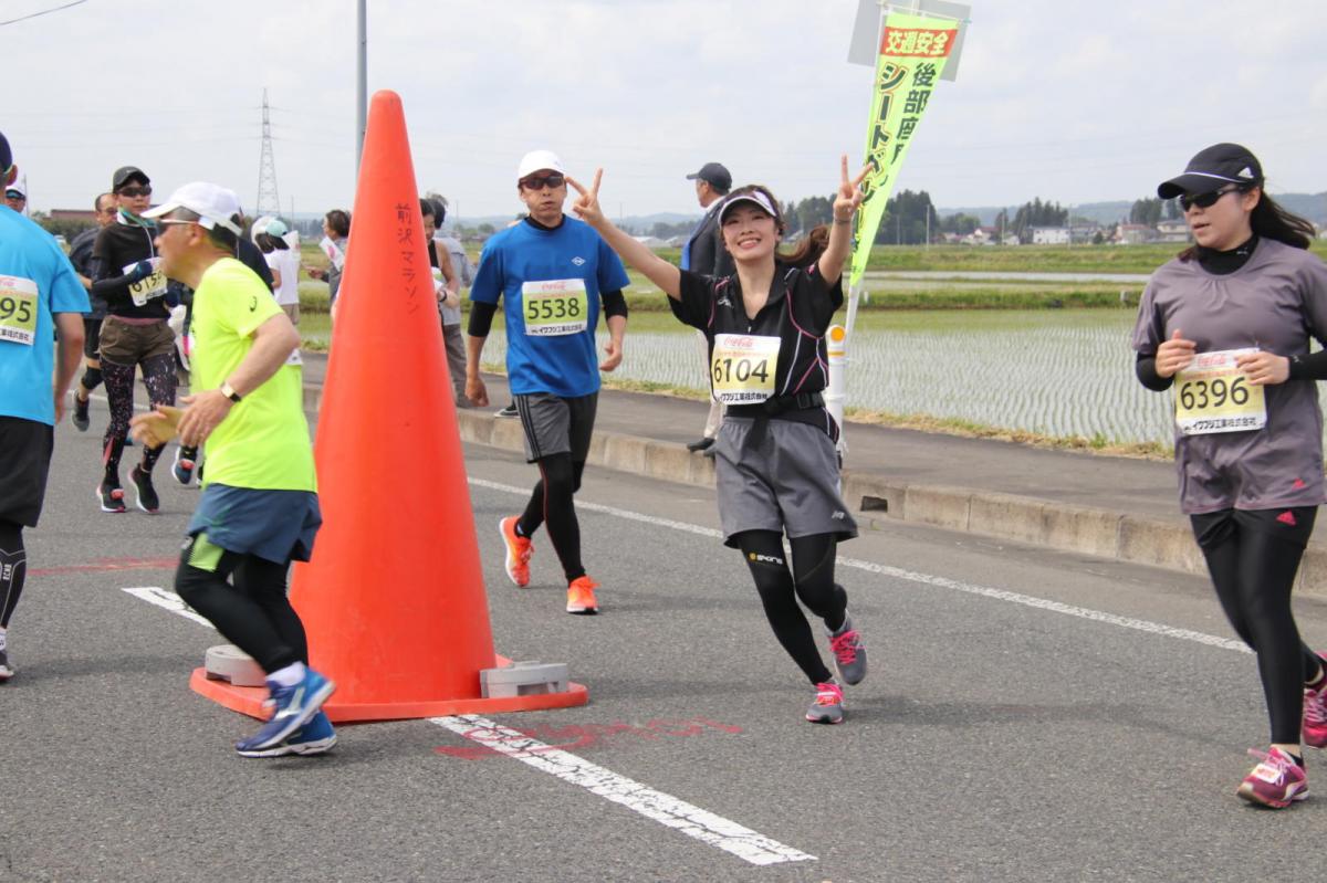 いわて奥州きらめきマラソン2019その3 給水(2)(15)・10km折返し編 2019/05/19