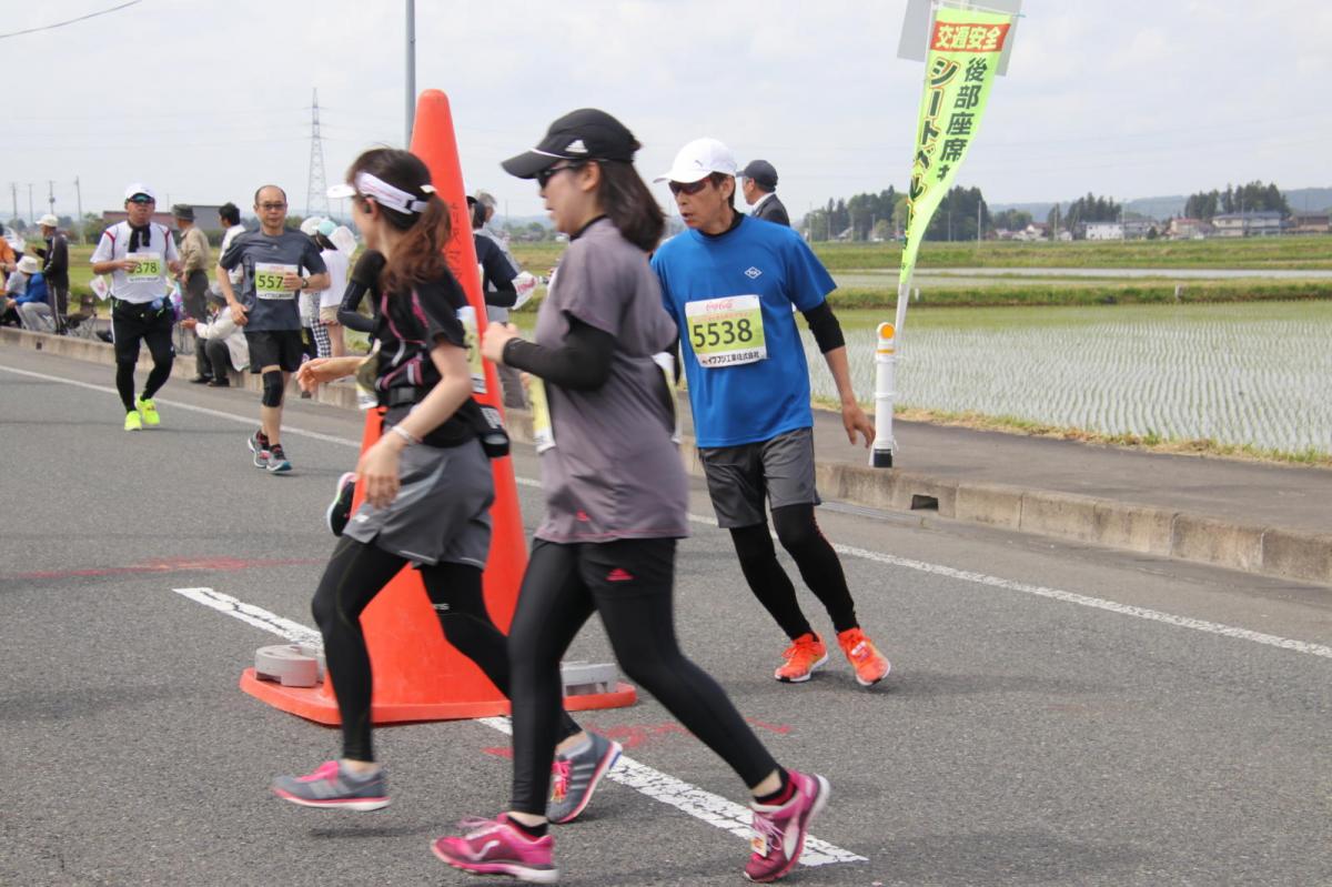 いわて奥州きらめきマラソン2019その3 給水(2)(15)・10km折返し編 2019/05/19