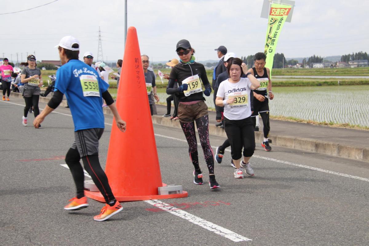 いわて奥州きらめきマラソン2019その3 給水(2)(15)・10km折返し編 2019/05/19