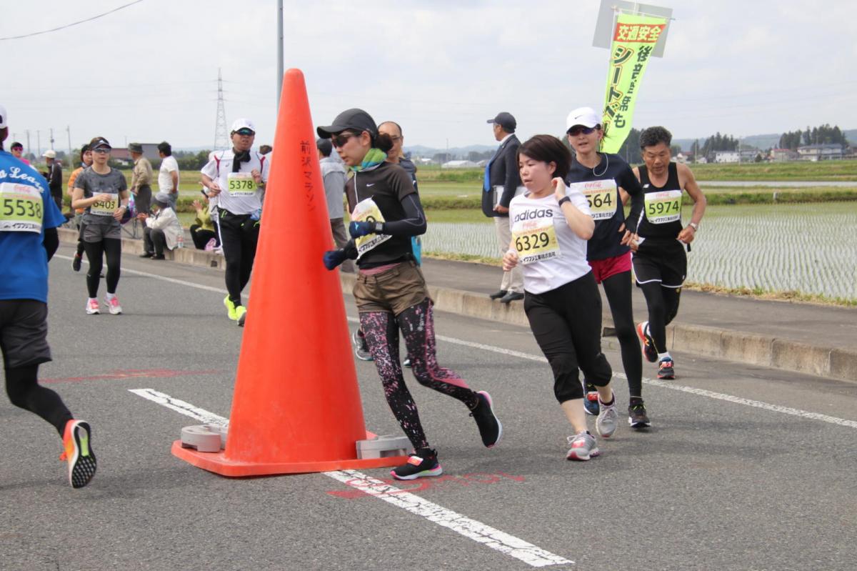 いわて奥州きらめきマラソン2019その3 給水(2)(15)・10km折返し編 2019/05/19