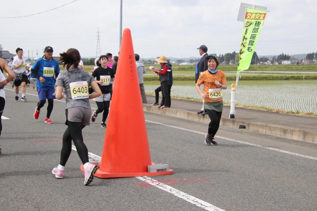 いわて奥州きらめきマラソン2019その3 給水(2)(15)・10km折返し編 2019/05/19