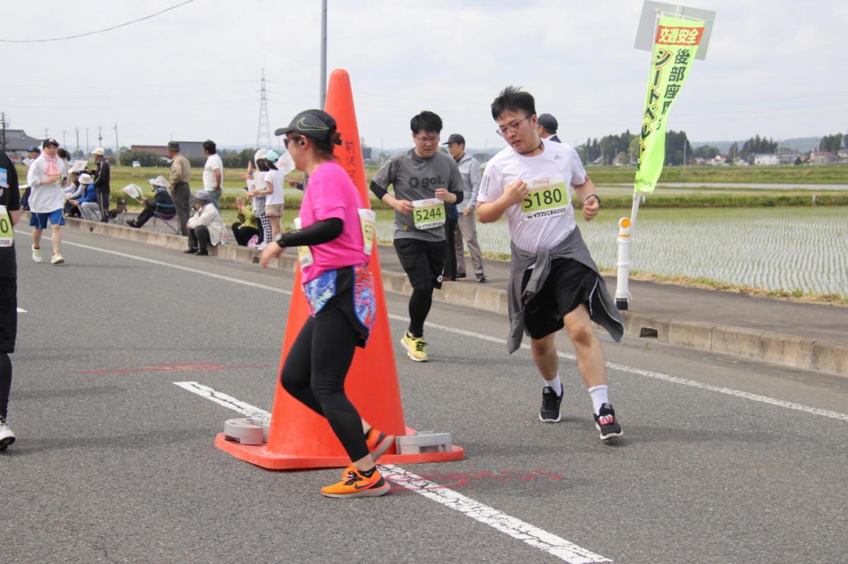 いわて奥州きらめきマラソン2019その3 給水(2)(15)・10km折返し編 2019/05/19