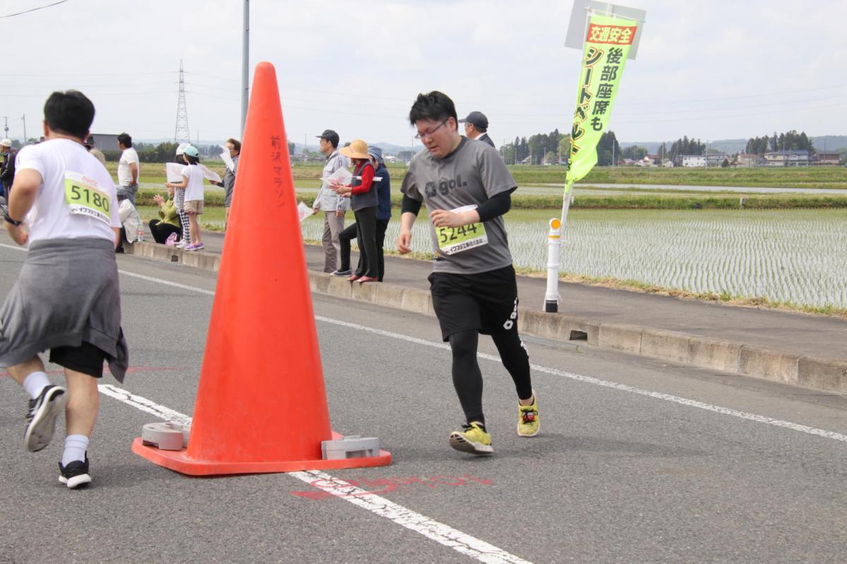 いわて奥州きらめきマラソン2019その3 給水(2)(15)・10km折返し編 2019/05/19