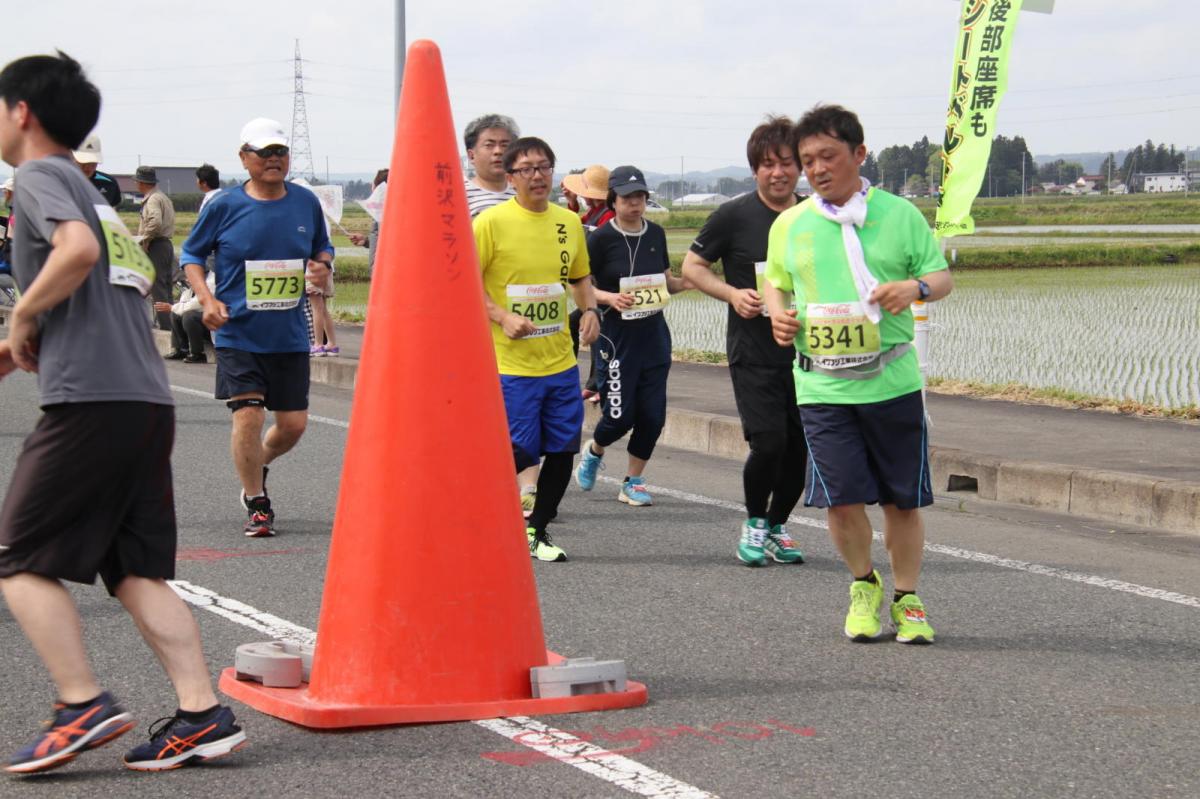 いわて奥州きらめきマラソン2019その3 給水(2)(15)・10km折返し編 2019/05/19