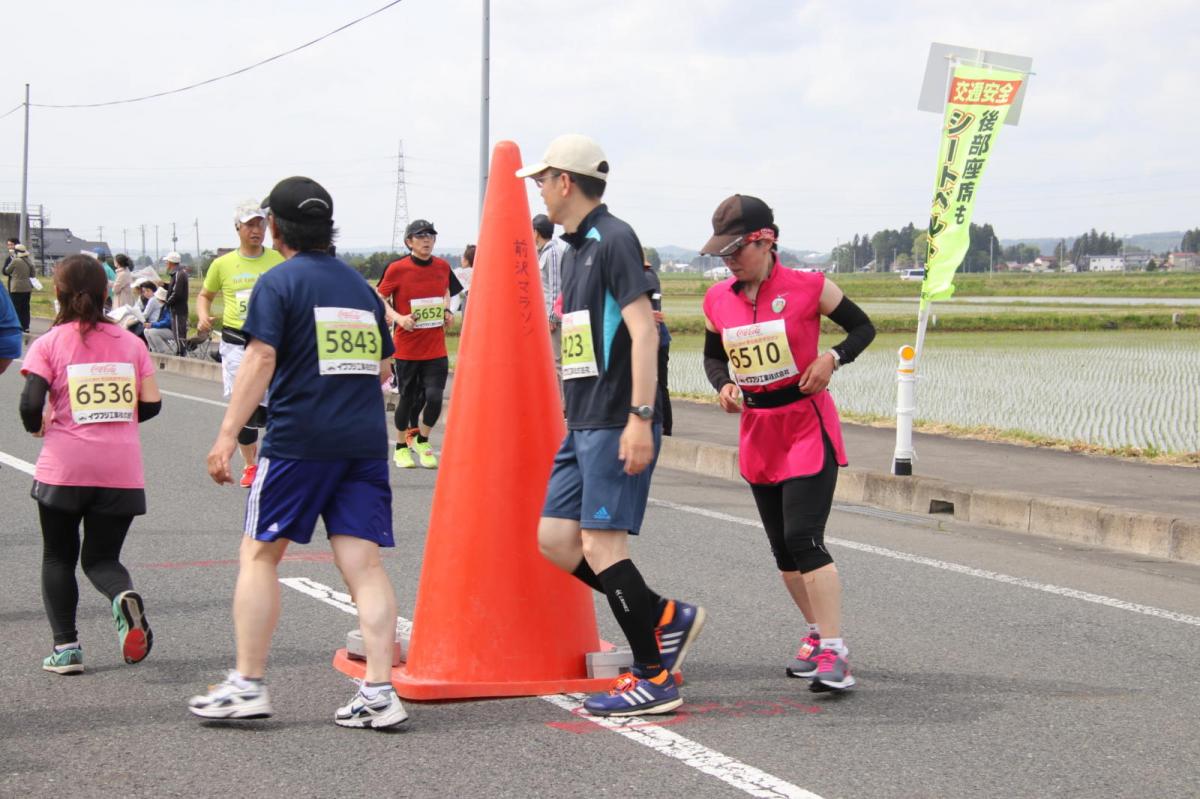 いわて奥州きらめきマラソン2019その3 給水(2)(15)・10km折返し編 2019/05/19