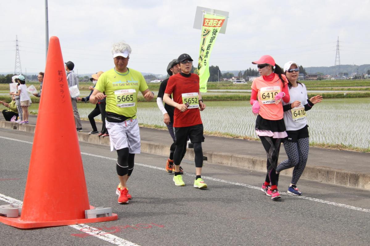 いわて奥州きらめきマラソン2019その3 給水(2)(15)・10km折返し編 2019/05/19