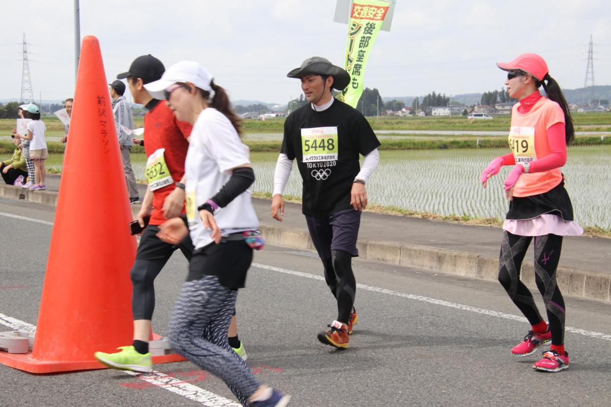 いわて奥州きらめきマラソン2019その3 給水(2)(15)・10km折返し編 2019/05/19