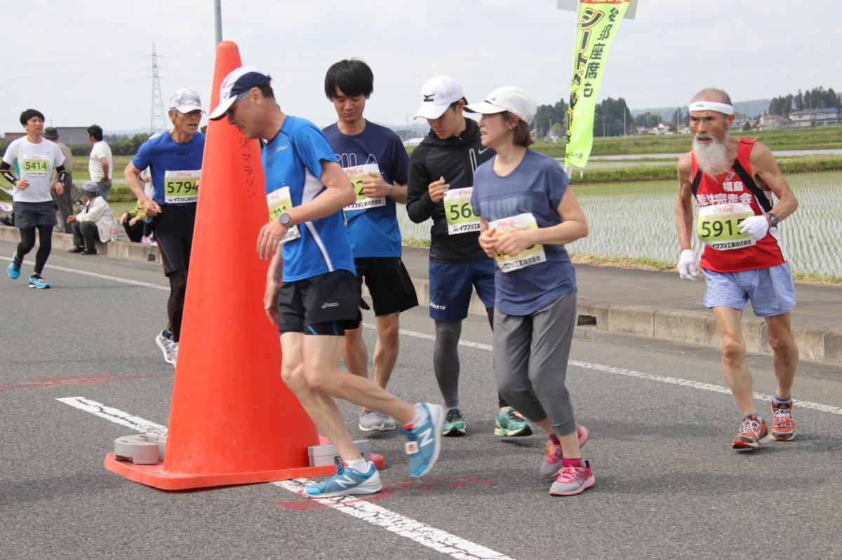 いわて奥州きらめきマラソン2019その3 給水(2)(15)・10km折返し編 2019/05/19